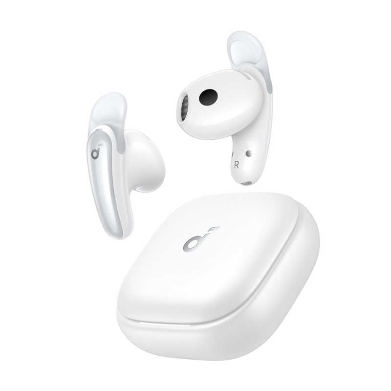 アンカー Anker 完全ワイヤレスイヤホン Soundcore Liberty Buds インナーイヤー型 ノイズキャンセリング LDAC対応 パールホワイト D1200N21