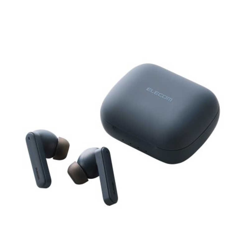 エレコム ELECOM 完全ワイヤレスイヤホン ブルーブラック LBT-TWS18BK