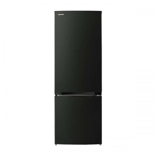 東芝 TOSHIBA 冷蔵庫 170L 右開き 2ドア エクリュブラック GR-W17BS-KT