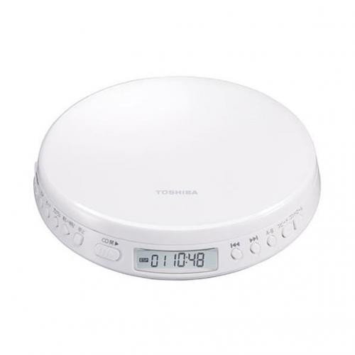 東芝 TOSHIBA ポータブルCDプレーヤー ホワイト TY-P10