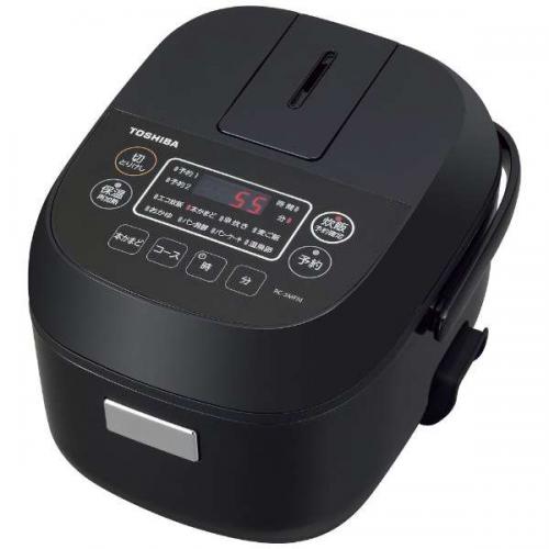 東芝 TOSHIBA マイコン小型炊飯器　3合炊き ブラック RC-5MFM-K