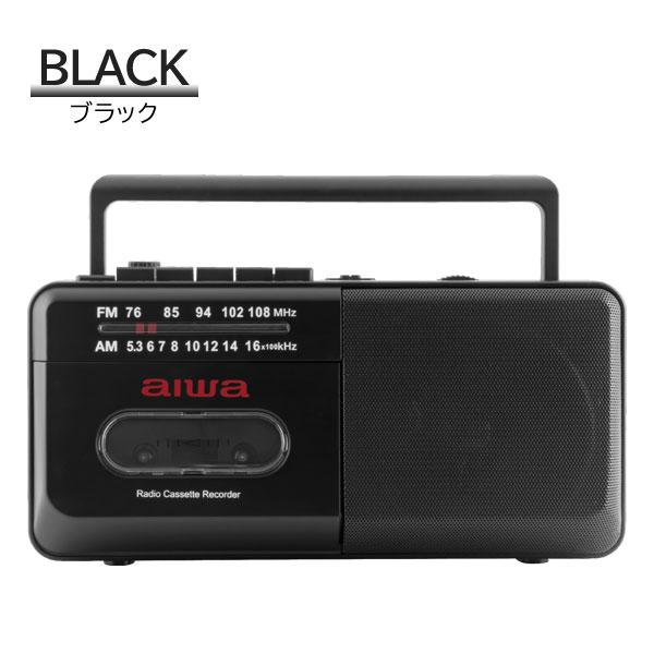 アイワ aiwa ラジオカセットプレイヤー ブラック GAA4-RCP0004-BK