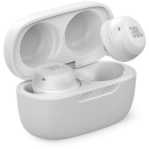 JBL フルワイヤレスイヤホン ノイズキャンセリング対応 LIVE FREE NC+ TWS ホワイト JBLLIVEFRNCPTWW