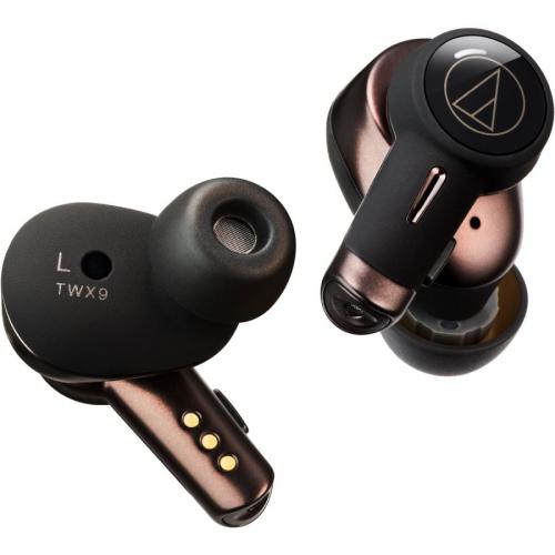 【SALE】オーディオテクニカ audio-technica ノイズキャンセリング機能搭載完全ワイヤレス Bluetoothイヤホン ATH-TWX9