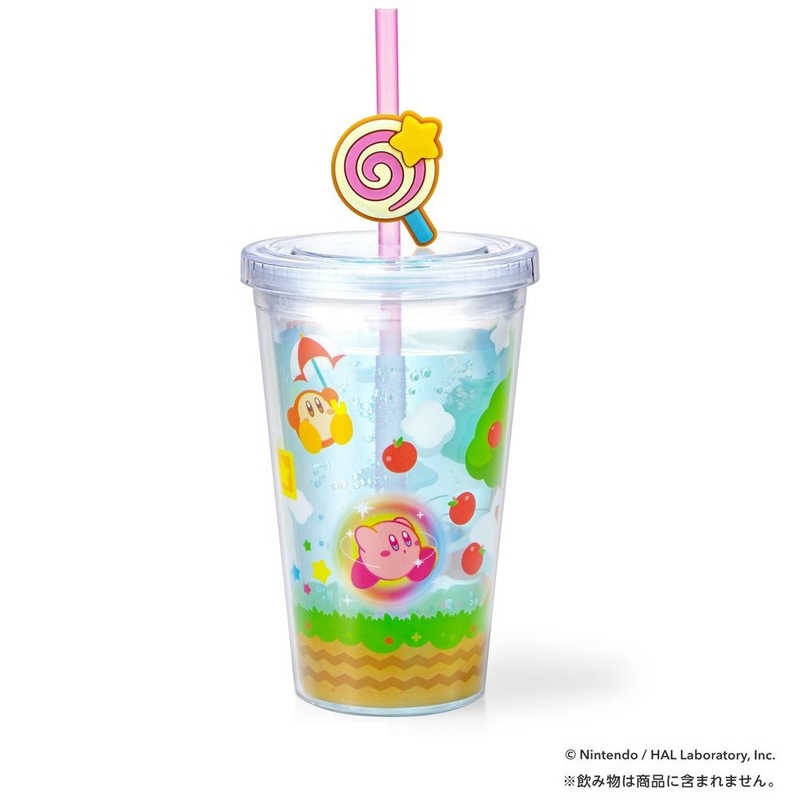 【アウトレット】任天堂 Nintendo 星のカービィ ストロータンブラー（むてきキャンディー）