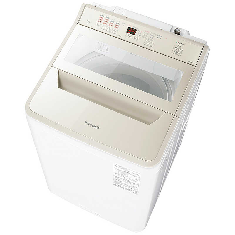 パナソニック Panasonic 全自動洗濯機 10.0kg シャンパン NA-FA10H5-N