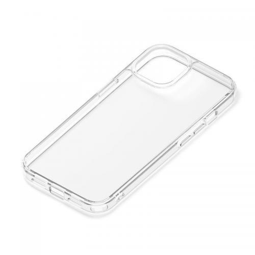 PGA iPhone 13用 2眼 抗菌ハイブリッドケース クリア Premium Style PG-21KPT03CL