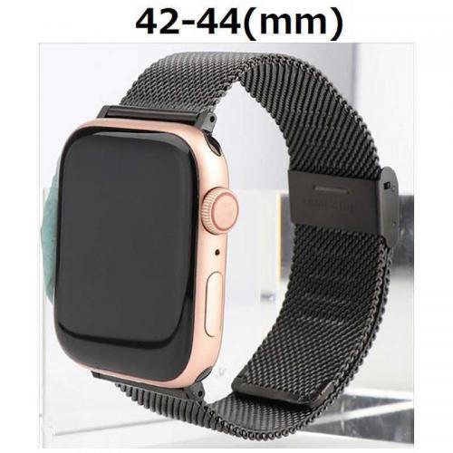 ノーザンブルー VPG ステンレスAppleWatchバンド 42-44mm AW-STN02BK