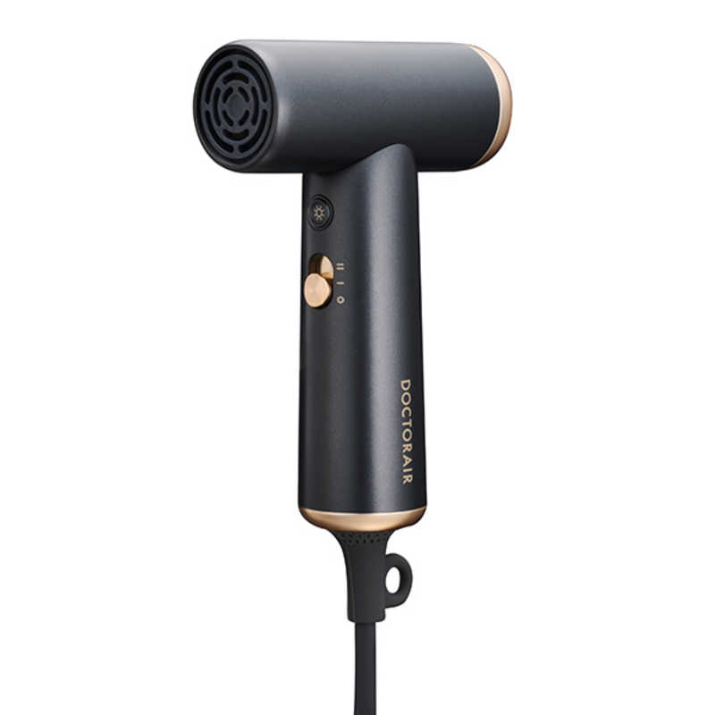 ドクターエア DOCTORAIR ミラジェットドライヤー スムースブラック BDR-01BK