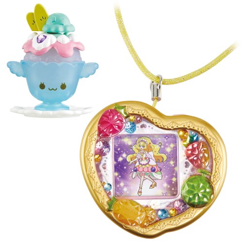 【アウトレット】デリシャスパーティプリキュア ハートキュアウォッチ&ハートフルーツペンダントカバースペシャルセット