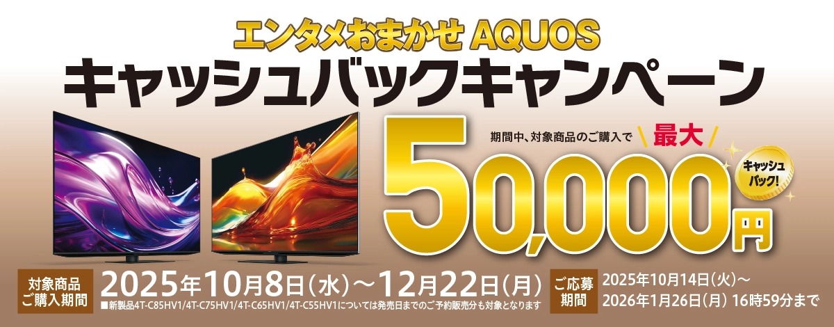 シャープ SHARP 4K有機ELテレビ 55V型 AQUOS OLED 4T-C55HQ2