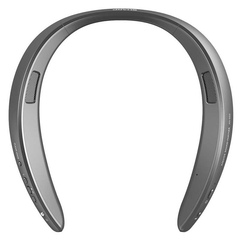 シャープ SHARP ネックスピーカー AQUOS サウンドパートナー 防水 Bluetooth対応 ブラック AN-SS3-B