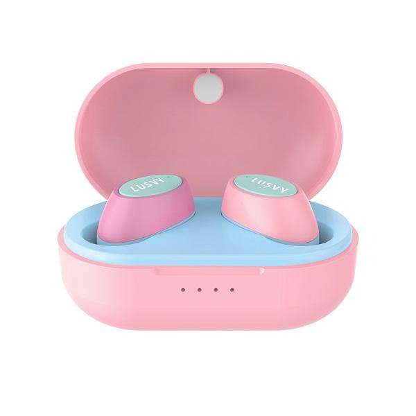 ナガオカ NAGAOKA 完全ワイヤレスイヤホン ピンクブルー L101TWSPKBL