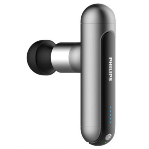 フィリップス PHILIPS ハンディマッサージャー ミニマッサージガン ダークグレイ PPM7303DG