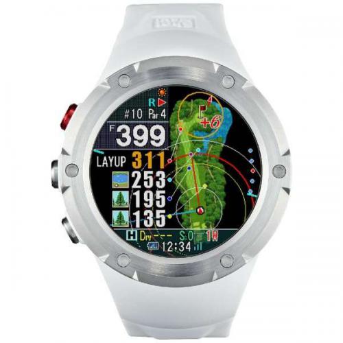 ShotNavi ショットナビ 腕時計型 GPS距離計測器 Evolve PRO Touch White