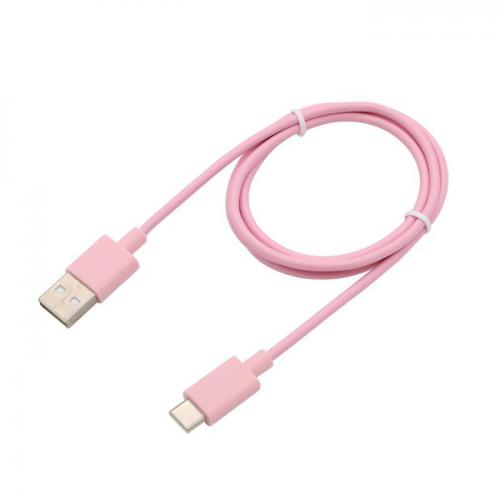 藤本電業 FUJIMOTO DENGYO USBケーブル USB-A to USB-C 1.0m ピンク Type-Cケーブル 1.0m CK-C12PK