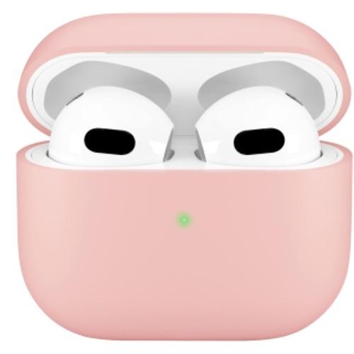 PGA AirPods 第3世代用 抗菌シリコンケース Premium Style ピンク PG-AP3SL03PK