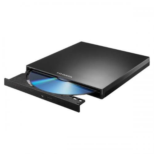 I-O DATA アイ・オー・データ ポータブルDVDドライブ データ保存用 ブラック DVRP-UC8SKH