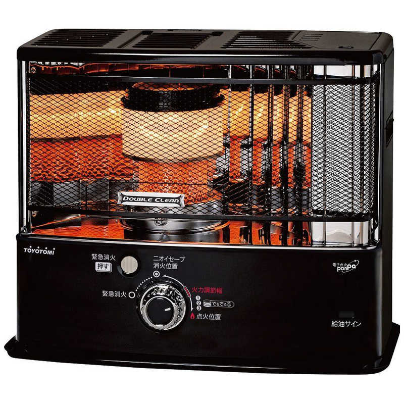 年末セール‼️2022年製‼️トヨトミ　石油ストーブ　RC-W36M-B デンキチWeb / トヨトミ TOYOTOMI 石油ストーブ ダブルクリーン RC-W3624-B