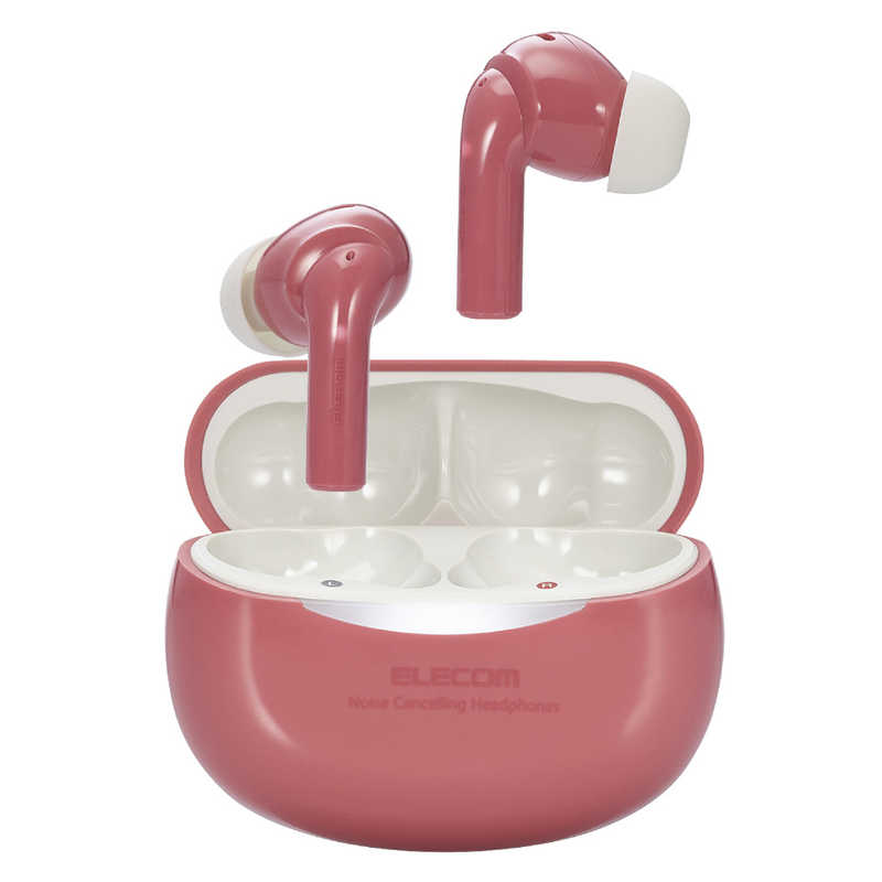 エレコム ELECOM 完全ワイヤレスヘッドホン LBT-TWS15 ピンク LBT-TWS15PN