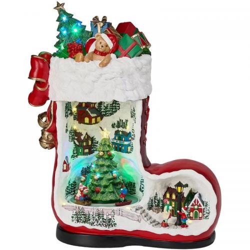 【SALE】コストコ COSTCO ブーツ型 クリスマス デコレーション 8曲入り 1739885