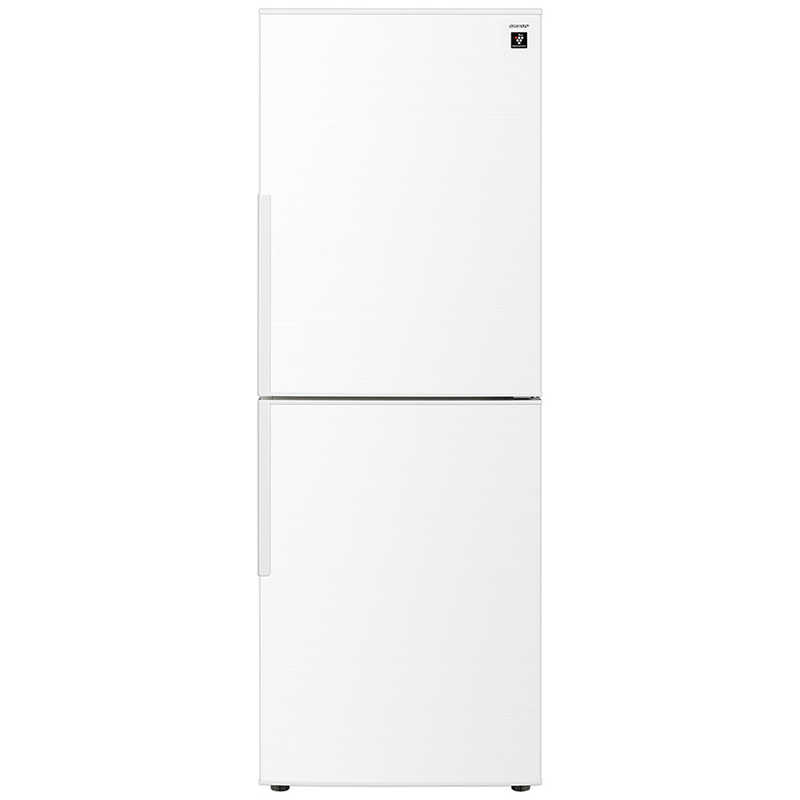 シャープ SHARP 冷蔵庫 2ドア 280L 右開き プラズマクラスター アコールホワイト SJ-PD28R-W (大型)