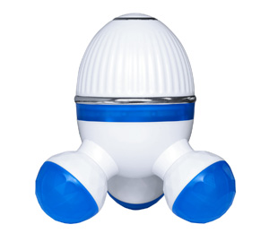 東京企画販売 TO-PLAN ぶるリラ 電動マッサージ 乾電池式 ハンディマッサージ ライト点灯 ブルブルリラックス ブルー TKY-86B