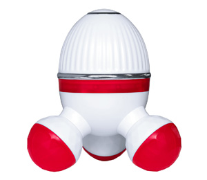 東京企画販売 TO-PLAN ぶるリラ 電動マッサージ 乾電池式 ハンディマッサージ ライト点灯 ブルブルリラックス レッド TKY-86R