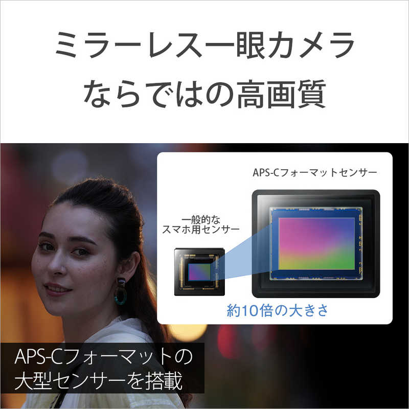 【美品】SONY ZV-E10 ミラーレス一眼 4K デンキチWeb / ソニー SONY ミラーレス一眼カメラ VLOGCAM ZV-E10