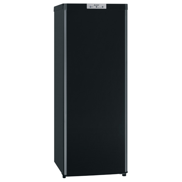 三菱　サファイアブラック [144L /1ドア /右開き　美品　送料無料 デンキチWeb / 三菱 MITSUBISHI 冷凍庫 1ドア 144L 右開き Uシリーズ