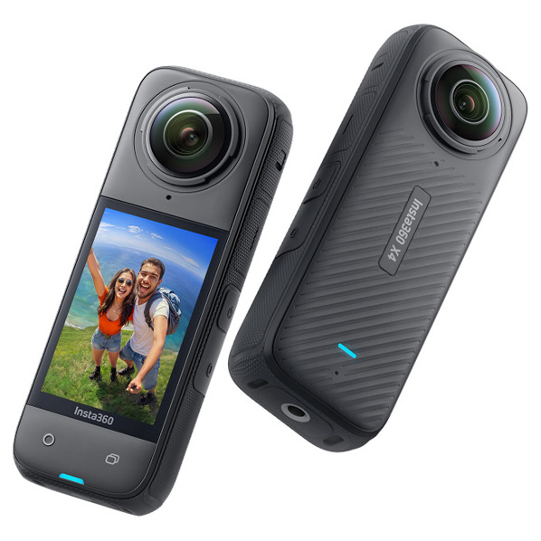 INSTA360 X4 360度アクションカメラ 8K撮影 7200万画素 2.5インチタッチスクリーン 手ブレ補正対応 CINSABMA