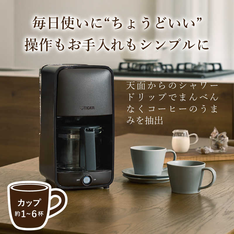 デンキチWeb / タイガー TIGER コーヒーメーカー ダークブラウン ADC