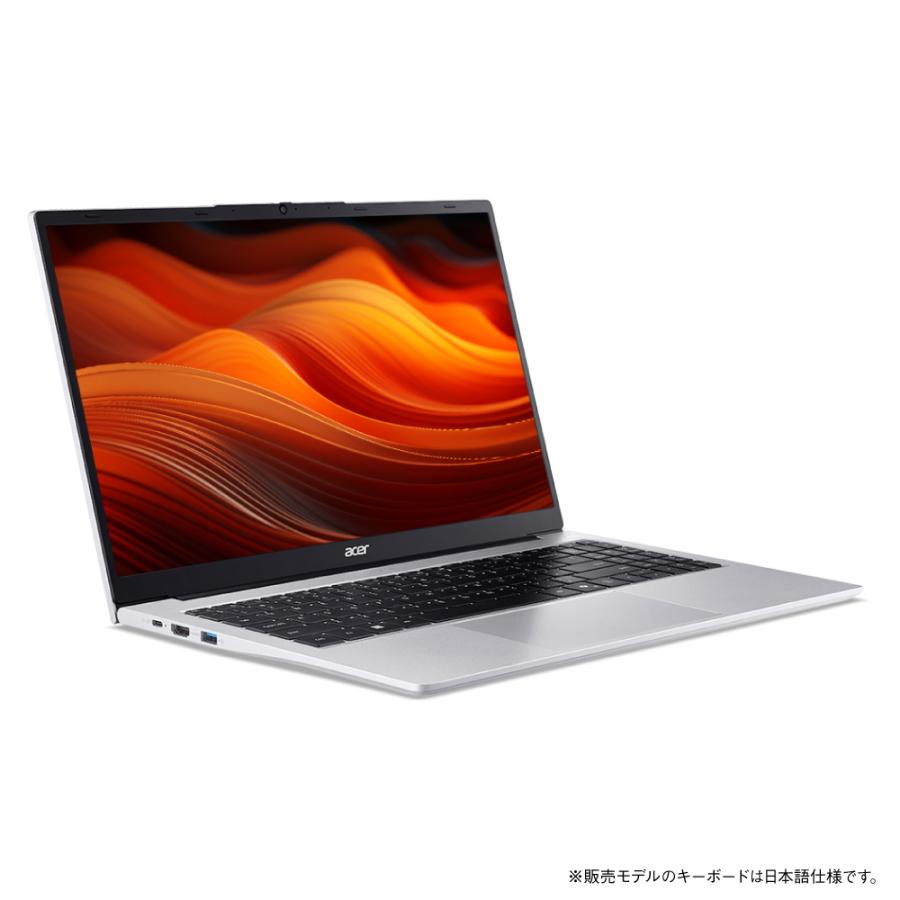 エイサー Acer ノートパソコン Aspire Lite 15 Ryzen 5 7430U Radeon 16GBメモリー 512GB SSD 15.6インチ IPS フルHD 非光沢 WiFi 6 Bluetooth 5.1 10時間駆動 180°ヒンジ Windows 11 Home 日本語キーボード AL15-42P-H56Y