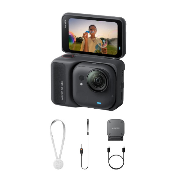 INSTA360 インスタ インスタサンロクマル Insta360 GO Ultra スタンダードバンドル ミッドナイトブラック CINSABEA-GOULTRA02