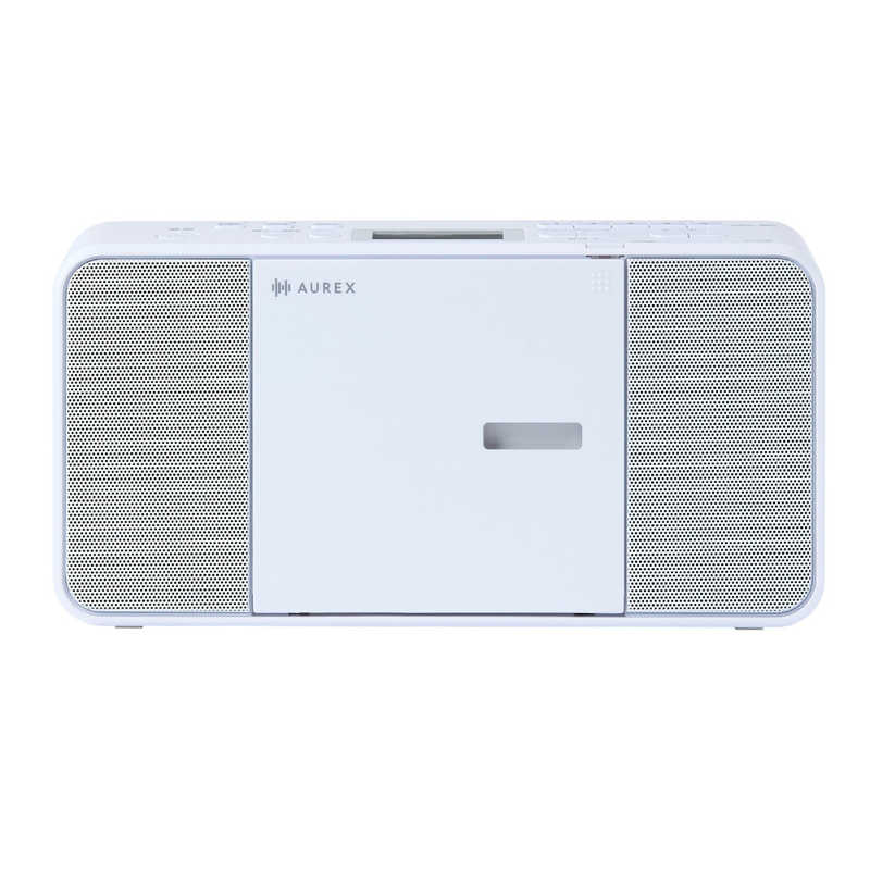 東芝 TOSHIBA CDラジオ AUREX ワイドFM対応 ホワイト AX-C250-W