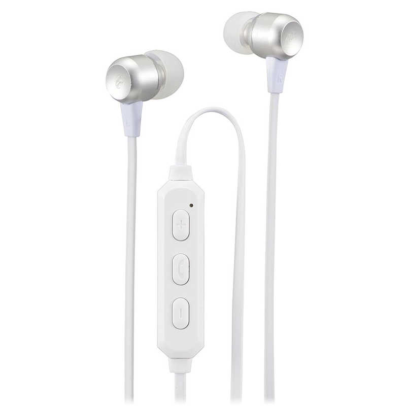 オーム電機 AudioComm ワイヤレスステレオインナーホン シルバー HP-W173N-S