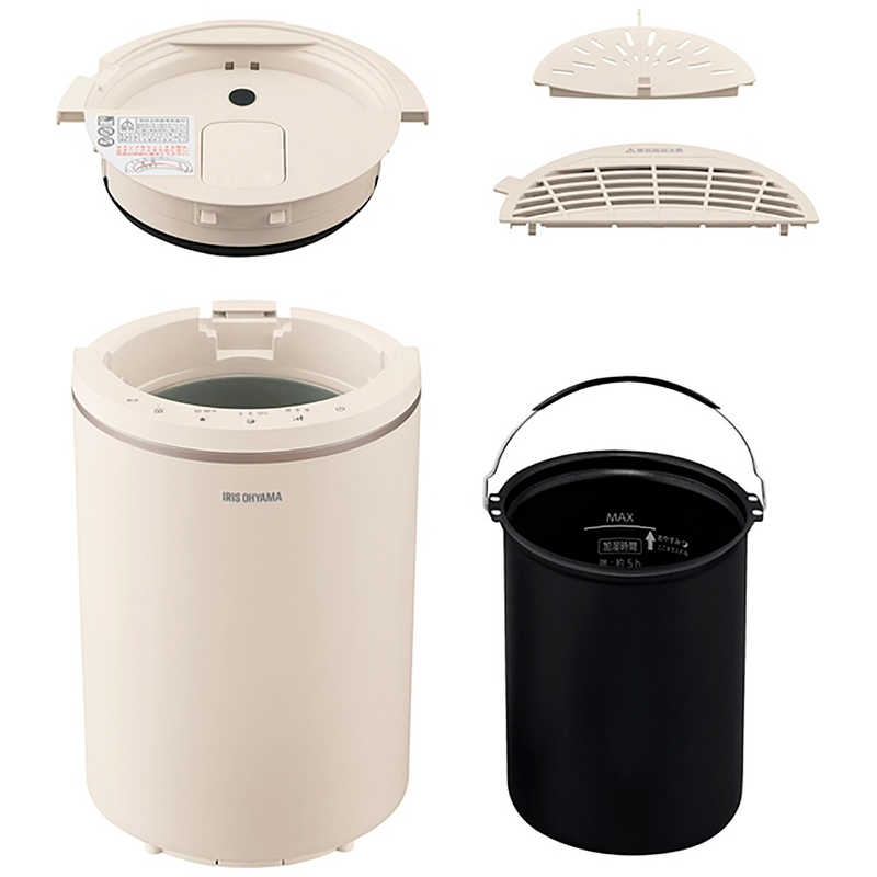 デンキチWeb / アイリスオーヤマ 丸洗いスチーム式加湿器 600ml KHM