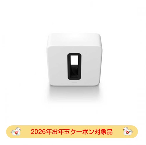 【2026お年玉クーポン対象】ソノス SONOS プレミアムワイヤレスサブウーファー Sonos Sub 4 ホワイト SUBG4JP1