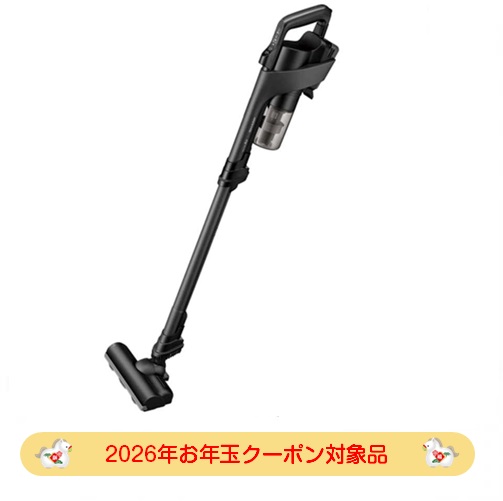 【2026年お年玉クーポン対象品】シャープ SHARP 掃除機 コードレススティッククリーナー RACTIVE Air ブラック EC-AR11-B