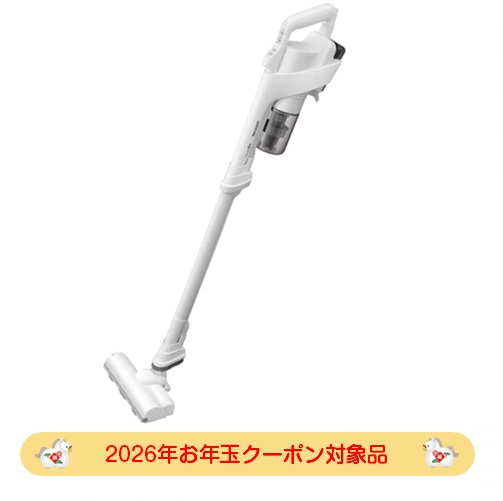 【2026年お年玉クーポン対象品】シャープ SHARP 掃除機 コードレススティッククリーナー RACTIVE Air ホワイト EC-AR11-W