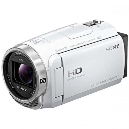SONY ビデオカメラ Handycam 光学ズーム30倍 64GB ホワイト HDR-CX680W ソニー ハンディカム