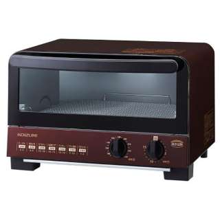 KOIZUMI オーブントースター 1200W レッド KOS-1215/R コイズミ