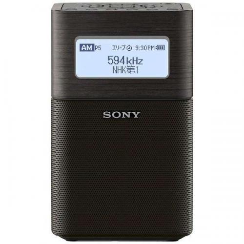 SONY ワイドFM対応 FM AM Bluetooth搭載ホームラジオブラック SRF-V1BT BC ソニー