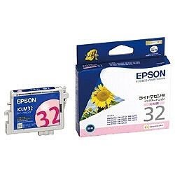 EPSON 純正インクカートリッジ ライトマゼンタ ICLM32 エプソン