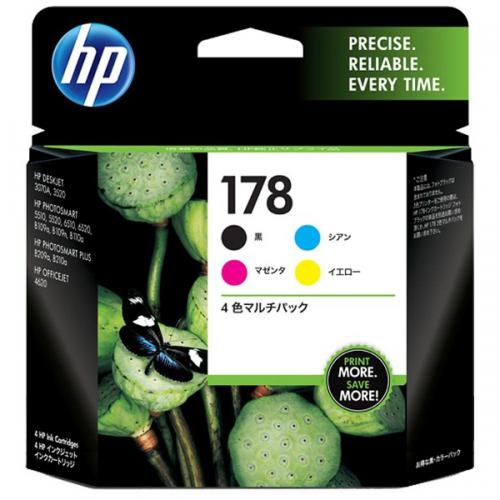 HP 純正インクカートリッジ HP178 4色マルチパック CR281AA ヒューレットパッカード