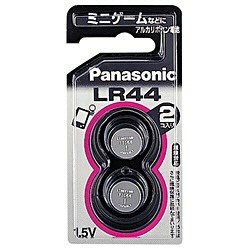 Panasonic アルカリボタン電池 2個入 LR442P パナソニック