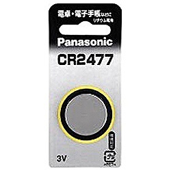Panasonic コイン形リチウム電池 CR2477 パナソニック