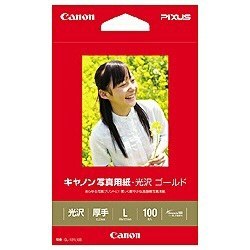 Canon 写真用紙・光沢 L判 100枚 ゴールド GL-101L100 キヤノン(キャノン)