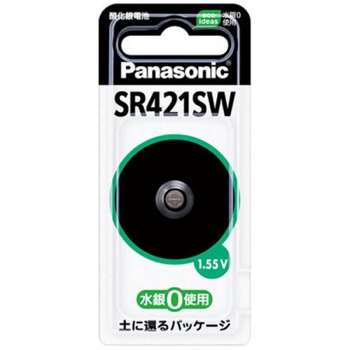 Panasonic 酸化銀電池 SR-421SW パナソニック