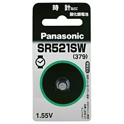 Panasonic 酸化銀電池 SR-521SW パナソニック